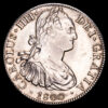Carlos IV. 8 Reales. (26,8 g.). México. 1800. Ensayador F·M. AC-965. MBC+. Limpiada