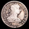 Carlos IV. 2 Reales. (6,59 g.). México. 1789. Ensayador F·M. AC-623. VF. Rara. Ceca de México.