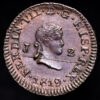 Fernando VII. 2 Maravedís. (2,81 g.). Jubia. 1819. AC-133. EBC+/SC.