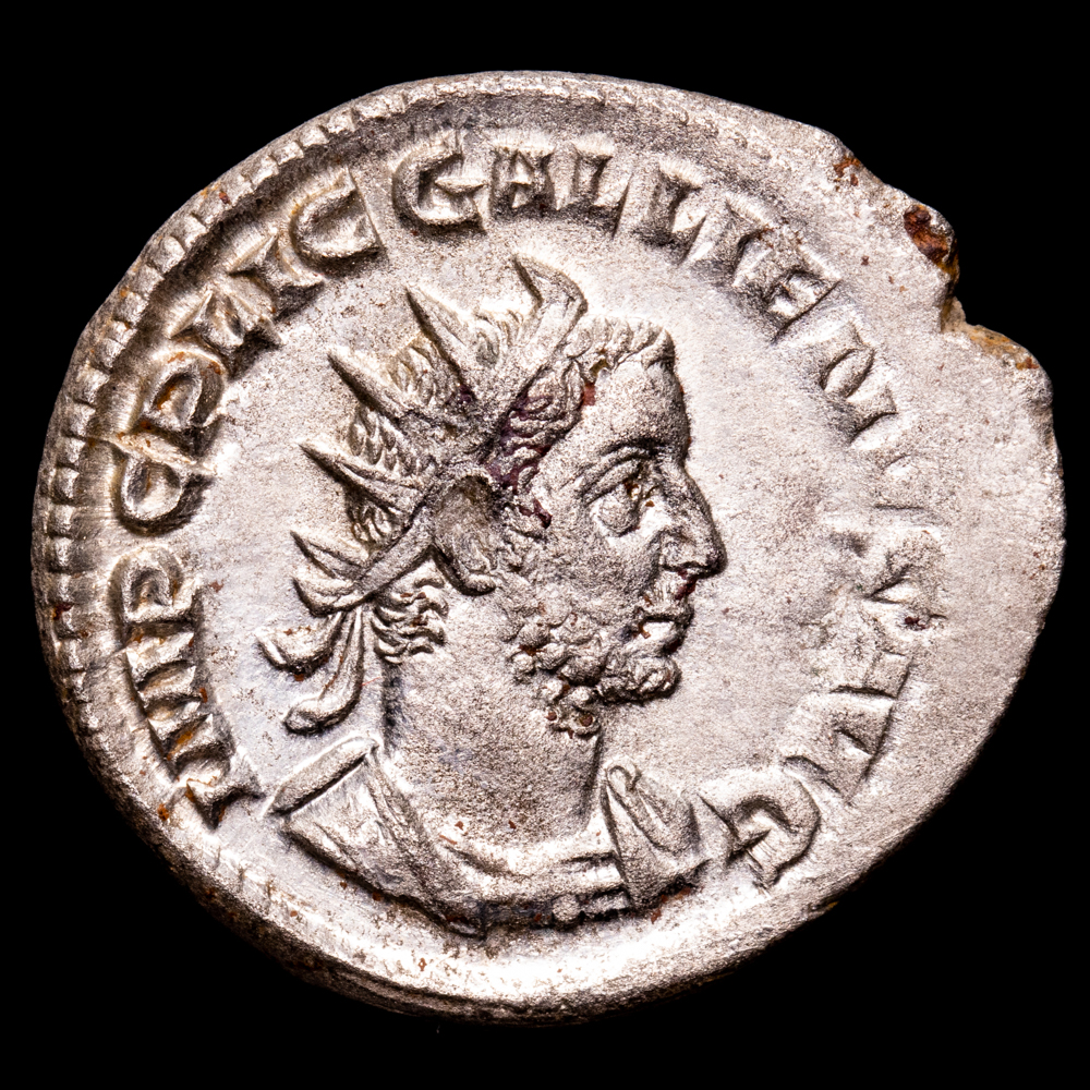 Galieno. Antoniniano. (2,75 g.). Roma. 254 d.C.. RIC-181. XF. Restos de brillo original.