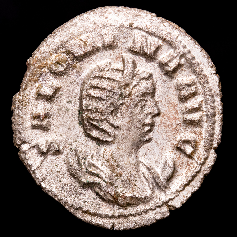 Salonina. Antoniniano. (2,85 g.). Roma. 260-261 d.C.. MIR-418. VF+/XF-. R: Vesta