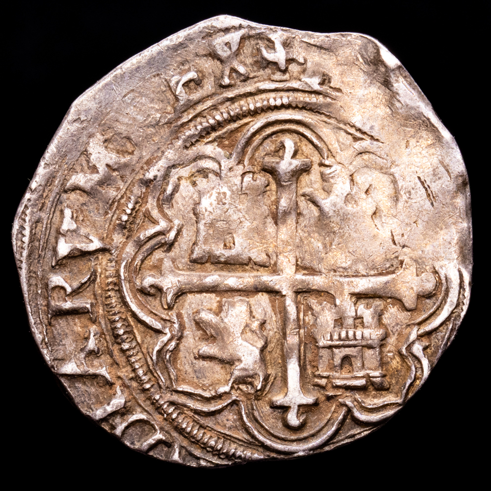 Felipe II. 1 Real. (3,46 g.). Mexico. (1572-1589). Ensayador O. AC-224. MBC+. Escasa