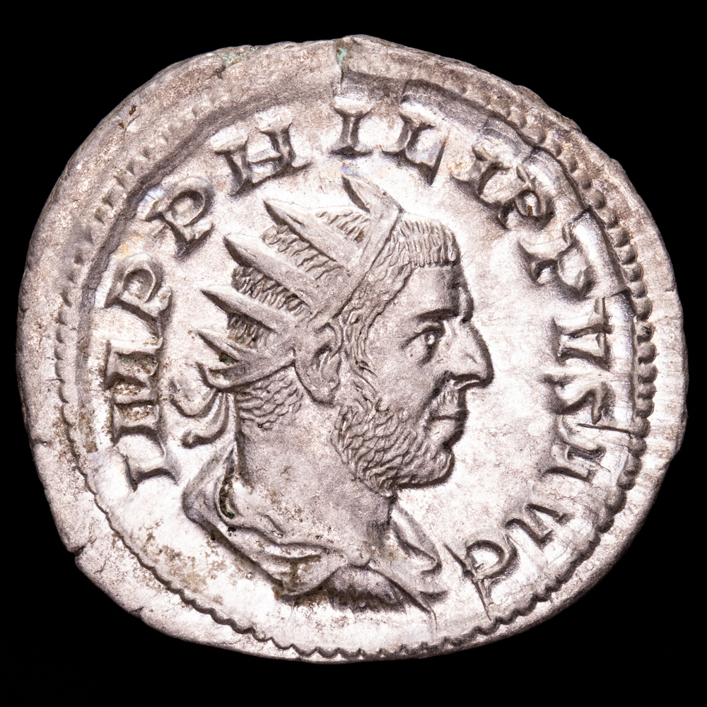 Filipo I. Antonininano. (3,73 g.). Roma. 244-249 d.C.. RIC-15. EBC. Restos de brillo original