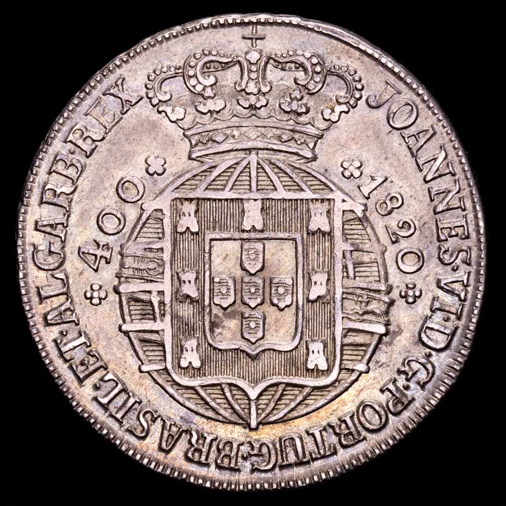 Portugal – Joao VI. 400 Reis. (14,41 g.). 1820. KM-358. MBC+.