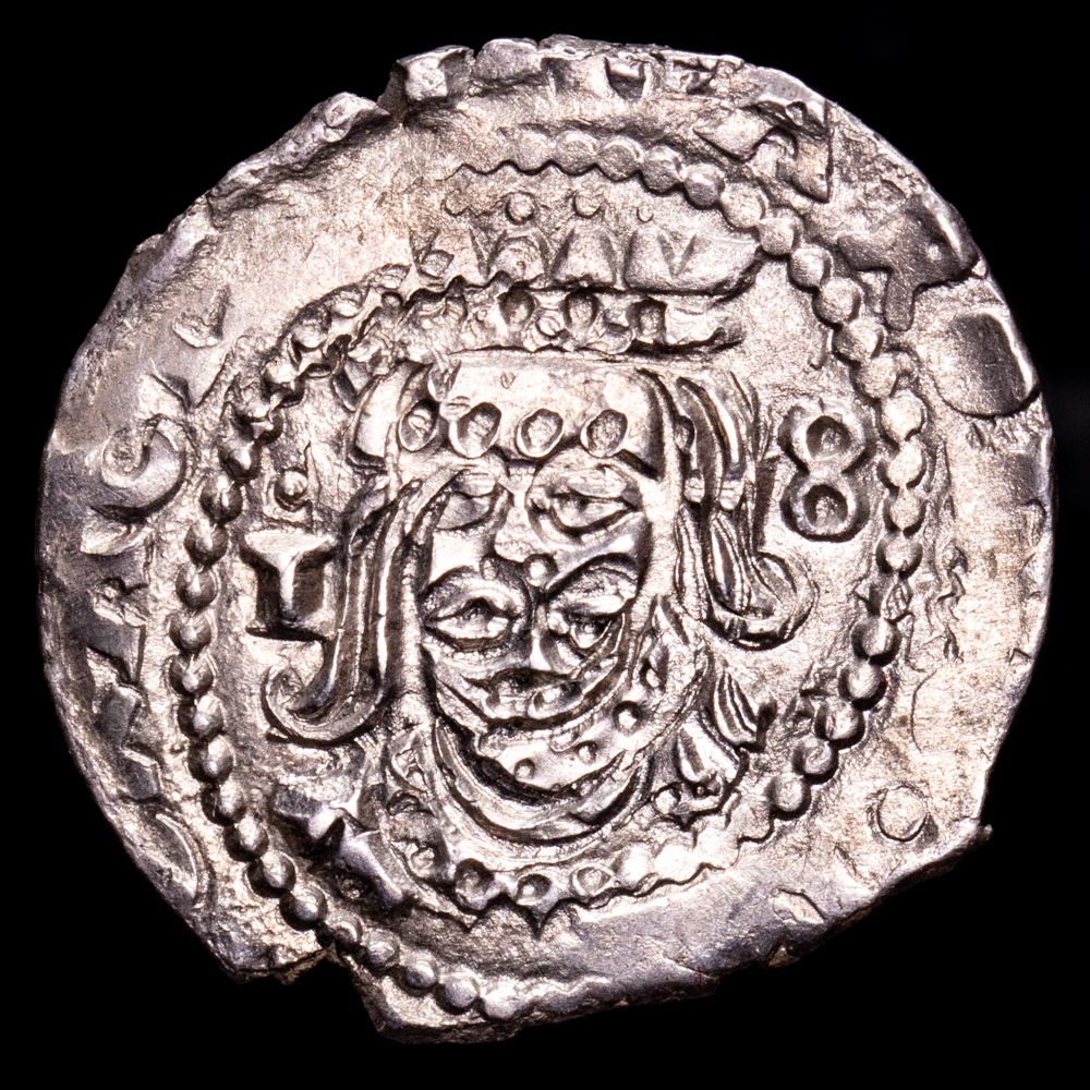 Carlos II. Dieciocheno. (2,07 g.). Valencia. 1687. AC-331. EBC+.