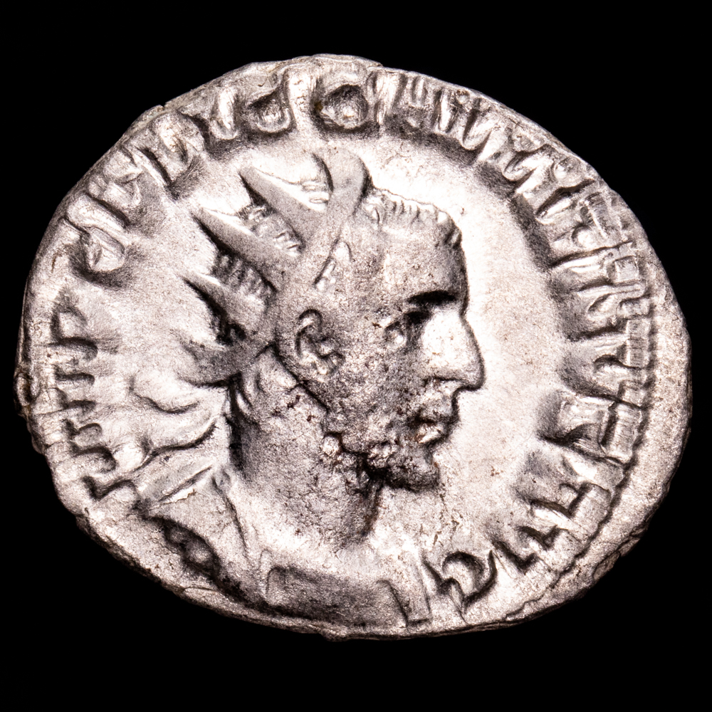 Galieno. Antonininano. (3,25 g.). Roma. (253-254 d.C.). RIC-143. EBC+. R: IOVI CONSERVA. Restos de brillo original.