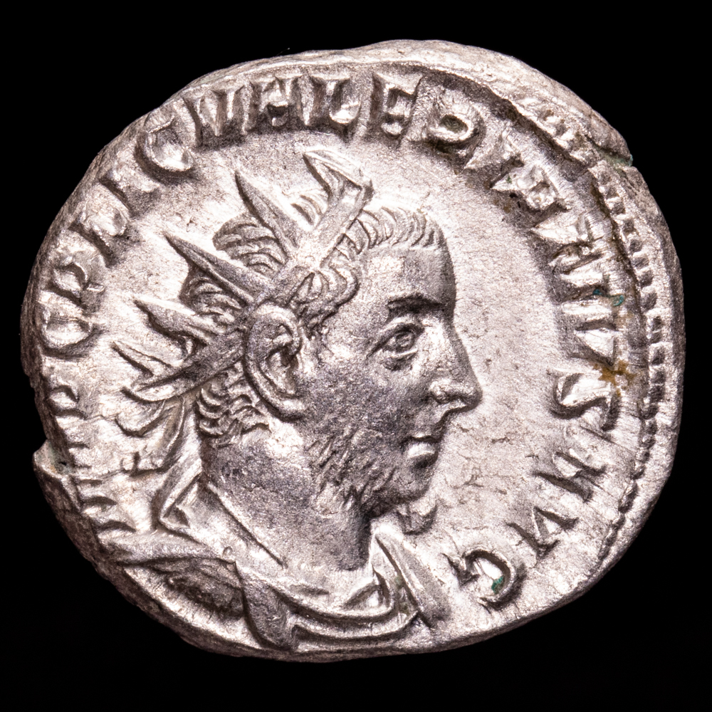 Valeriano I. Antonininano. (3,81 g.). Roma. (253-260 d.C.). MIR-290. MBC+. R: SALVS AVGG
