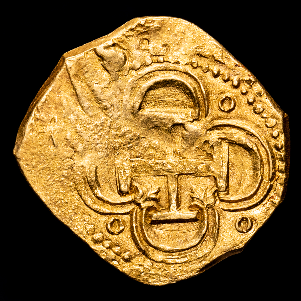Felipe III. Sevilla. B. 2 escudos. (AC. 1050). Tipo “OMNIVM”. (6,73 g.). EBC-