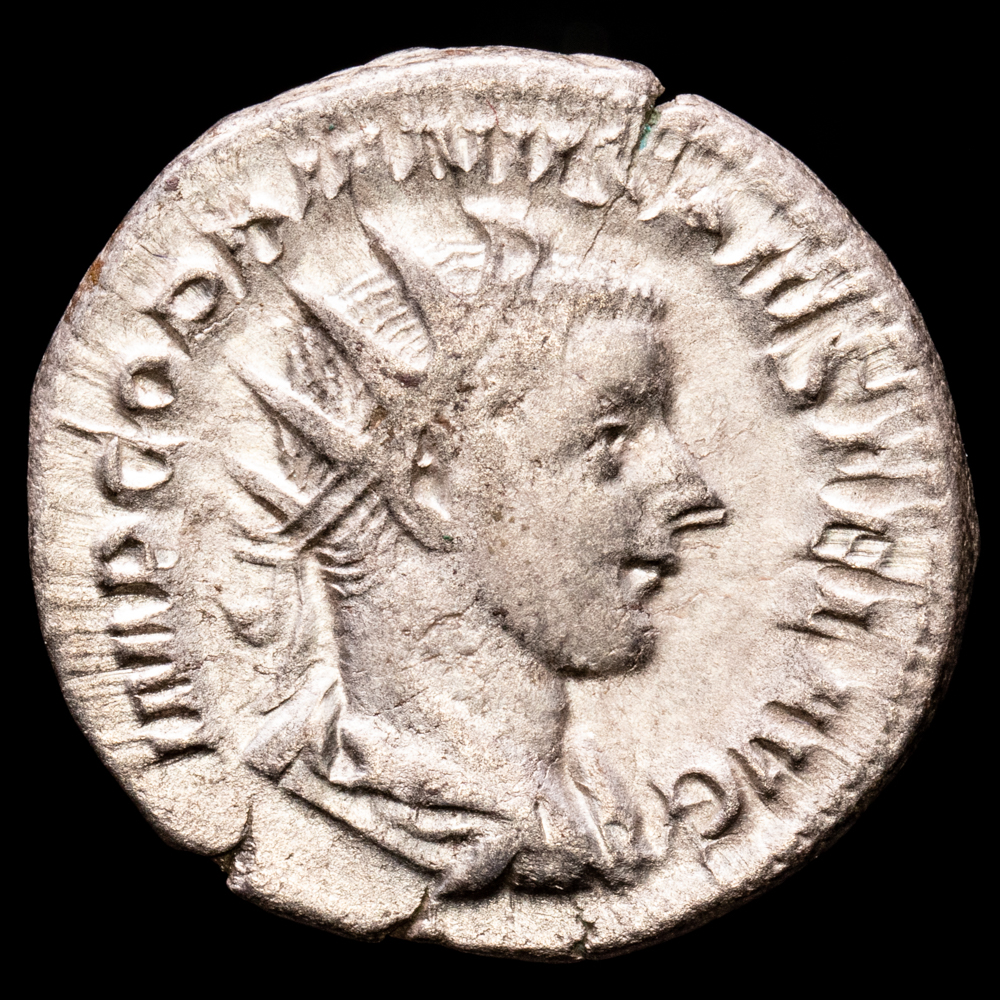 Gordiano III. Antoniniano. (4,45 g.). Roma. 238-244 d.C.. RIC-145. MBC+.