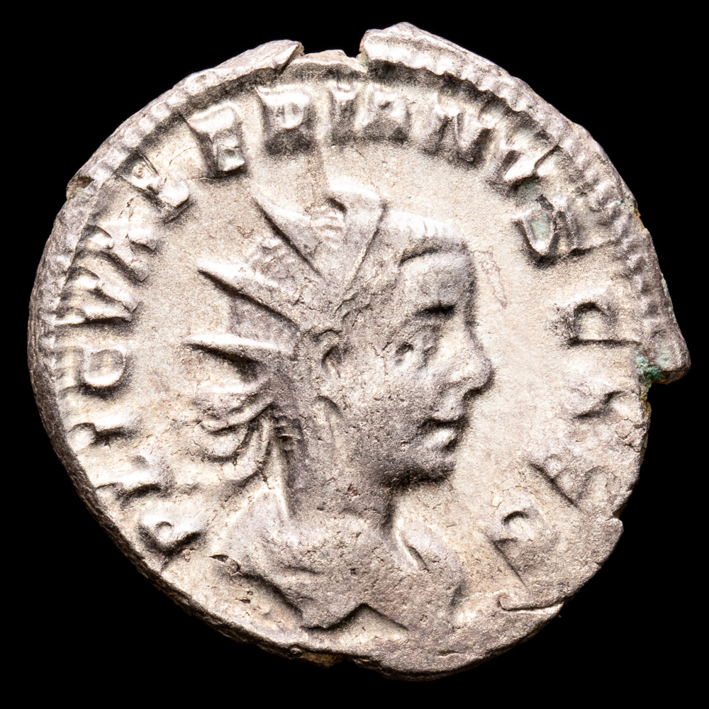 Valerian II. Antoniniano. (2,74 g.). Roma. 255-257 d.C.. RIC-19. MBC+. R: PIETA(S) (AVGG)