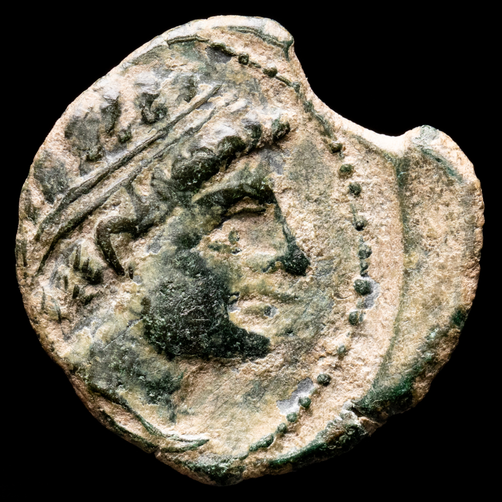 Hispania – Cástulo. Semis. (5,41 g.). Linares (Jaén). 180-150 B.C.. FAB-716. VF.