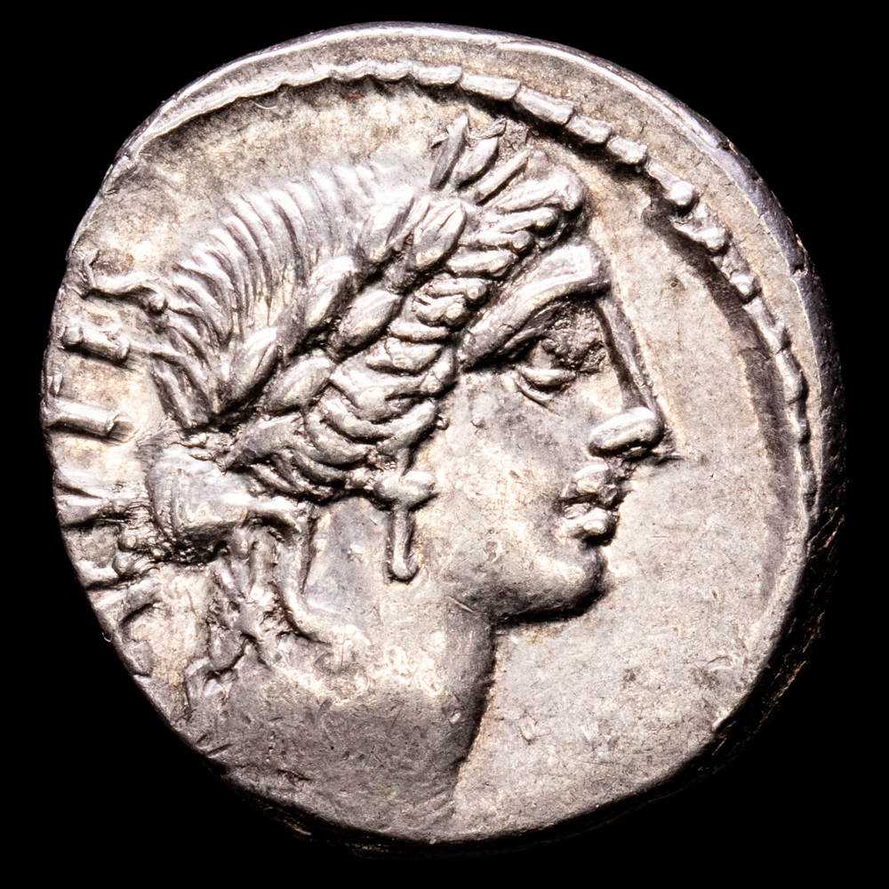Acilius Glabrio. Denario. (4,04 g.). Roma. 55 a.C.. Craw-442/1a. EBC/EBC-.