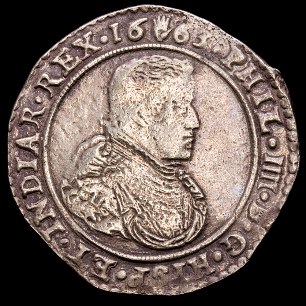 Paises Bajos – Felipe IV. Ducatón. (30,76 g.). Amberes. 1663. VTI-1251. MBC.
