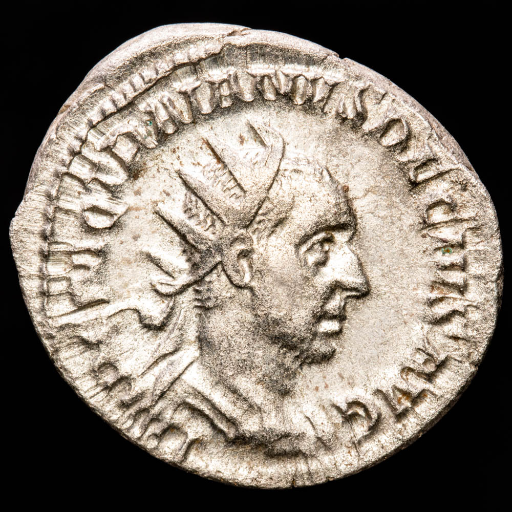 Trajano Decio. Antoninano. (4,19 g.). Roma. 249-251 d.C.. RIC-IV-1B. MBC+. R: ADVENTVS AVG
