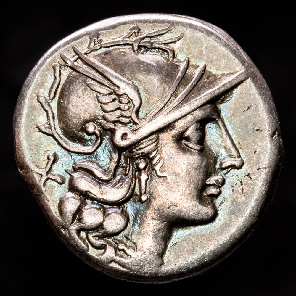 Atilius Saranus. Denario. (3,77 g.). Roma. 148 a.C.. CRAW-199/1A. XF-.