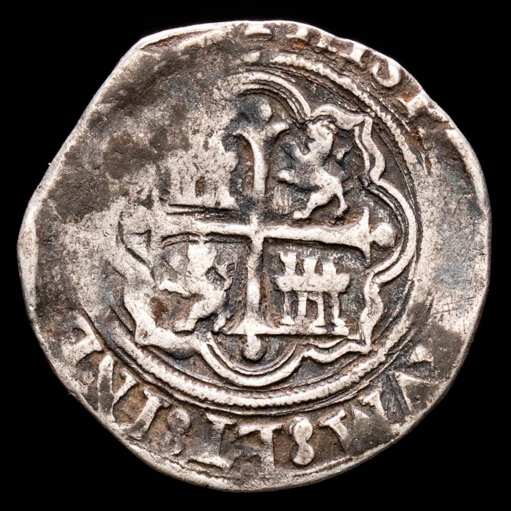 Felipe II. Real. (3,3 g.). México. (1556-1598). Ensayador O – M. Aureo y Calicó – 226. MBC-.