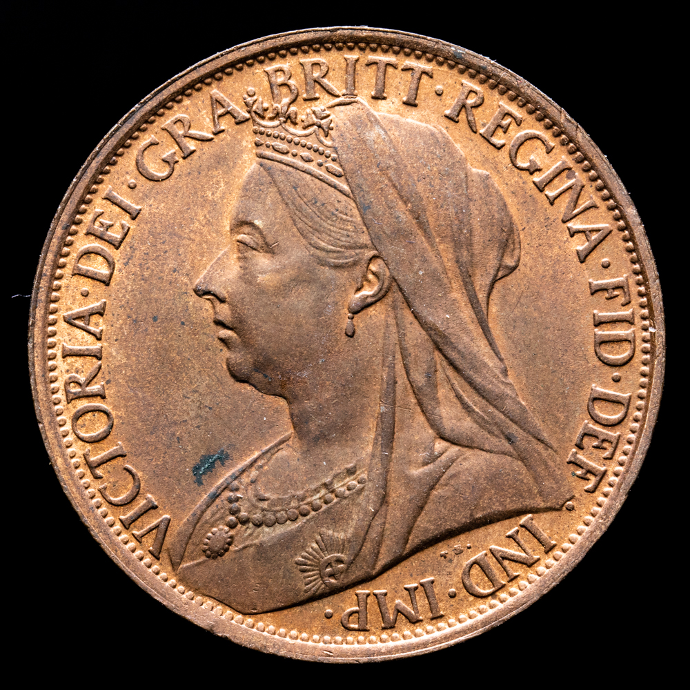 Gran Bretaña – Victoria Queen. 1 Penny. (9,56 g.). 1896. KM-790. UNC.