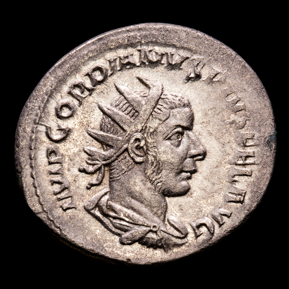 Gordiano III. Antoniniano. (3,42 g.). Roma. 238-244 d.C. RIC 93. R/ P M TR P V COS II P P . MBC+.