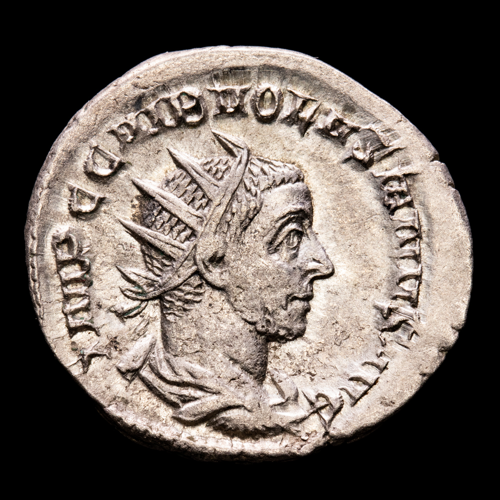 Volusiano. Antoniniano. (2,85 g.). Roma. 251-253 d.C. RIC 206. R/ VIRTVS AVGG