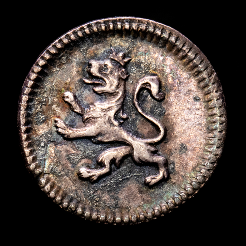 Carlos IV. 1/4 Real. (0,83 g.). México. 1803. Aureo y Calicó-133. EBC-. Rara.