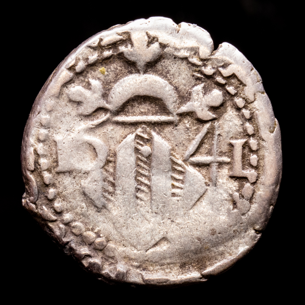 Felipe IV. Dieciocheno. (1,97 g.). Valencia. 1641. Aureo y Calico-1105. MBC+.