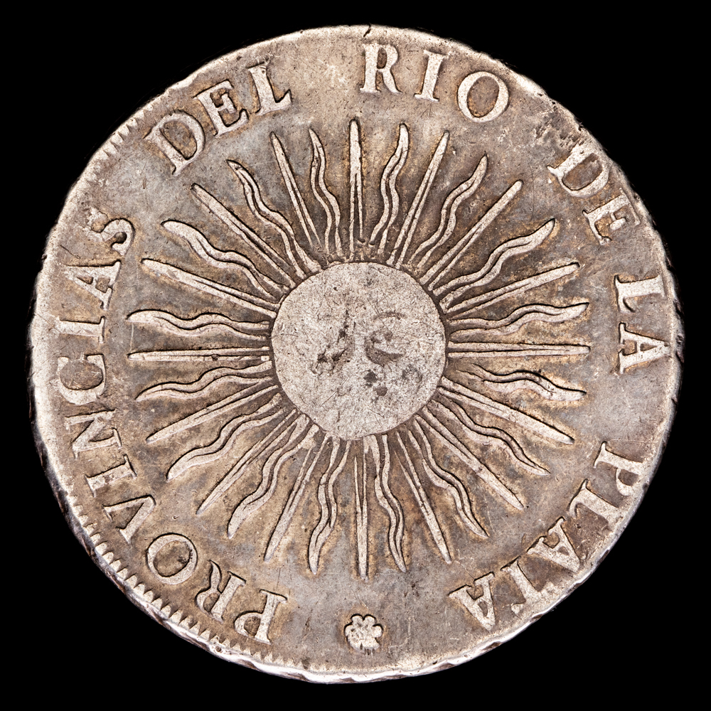 Argentina. 8 Reales. (26,48 g.). Potosí. 1815. Ensayador F. KM-14. MBC+.