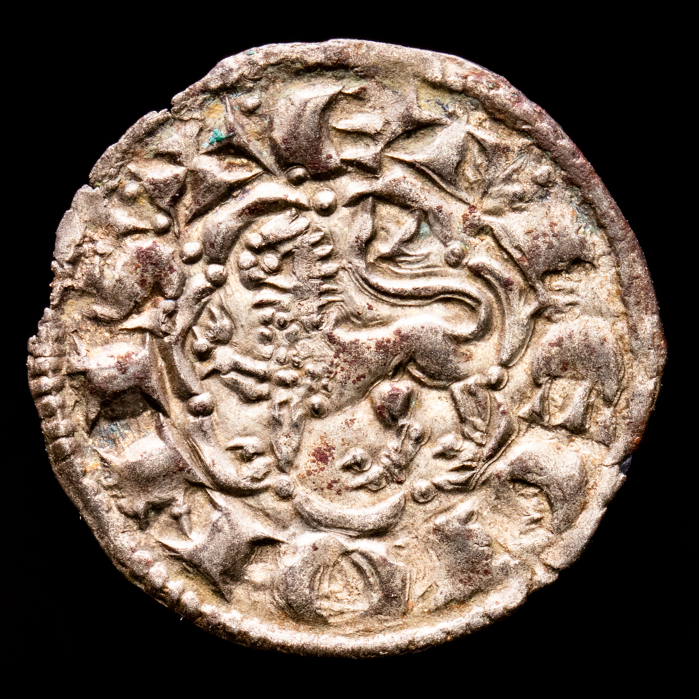 Alfonso X. Novén. (0,81 g.). Cuenca. (1252-1284). Álvarez Burgos-266. EBC-/EBC+. Buen tono. Atractivo ejemplar.