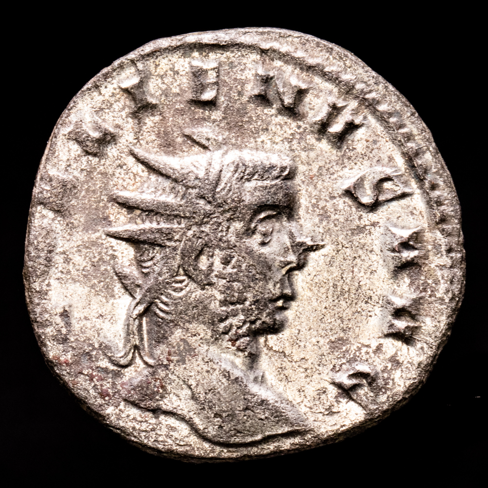 Galieno. Antoniniano. (3,51 g.). Roma. 260-261 d.C.. MIR-410D. MBC+. Cabeza radiada a derecha.