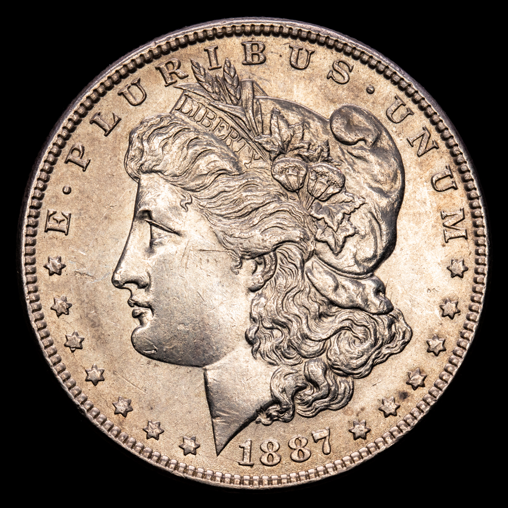Estados Unidos. 1 Dollar. (26,64 g.). Philadelphia. 1887. KM-110. EBC.