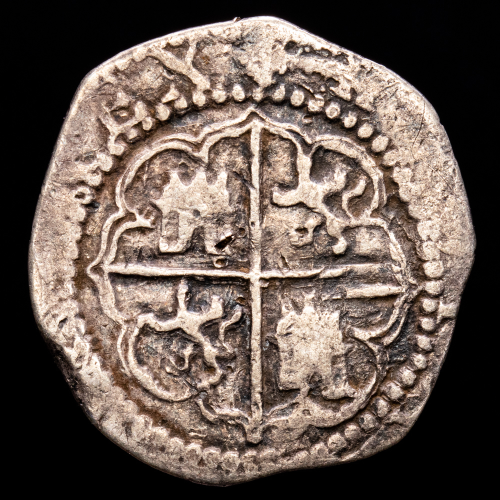 Felipe II. Real. (3,21 g.). Granada. (1576-1587). Ensayador F. Aureo y Calico-197. MBC+. Rara. Variante por G y F