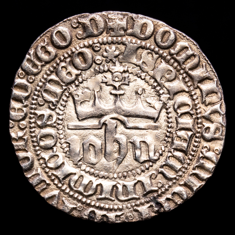 Juan I. 1 Real. (3,35 g.). Sevilla. (1379-1390). AB-5391. MBC+.