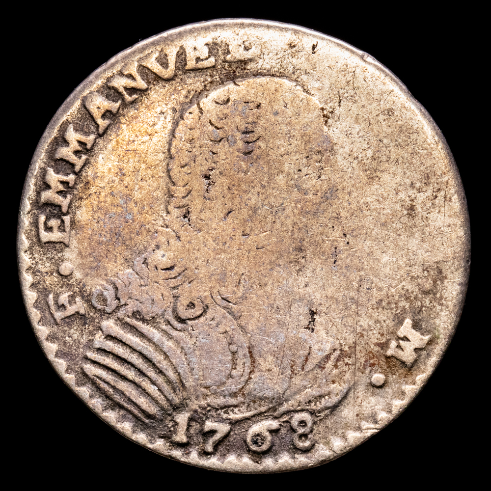 Malta – Emmanuel Pinto. 4 Tari. (3,88 g.). Malta. 1768. KM-282. BC+.