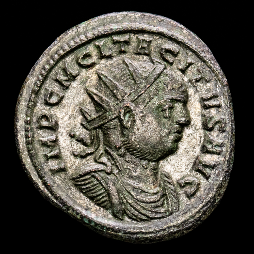 Tácito. Antoniniano. (3,38 g.). Roma. 275-276 d.C.. RIC-145. VF+. R: MARTI PACIF