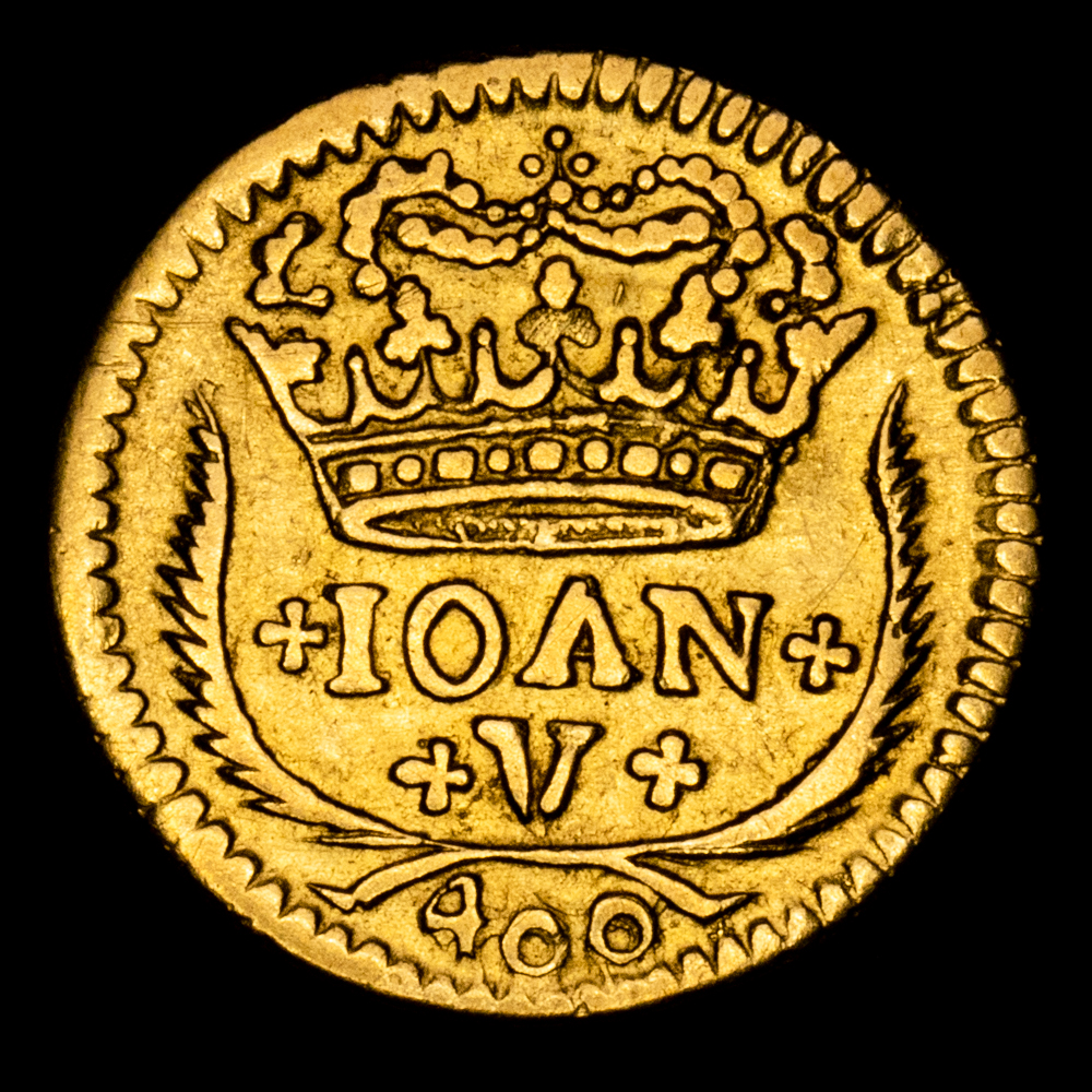 Portugal – Joao V. 400 Reis. (0,98 g.). 1720. GOMES-84.03. MBC+.
