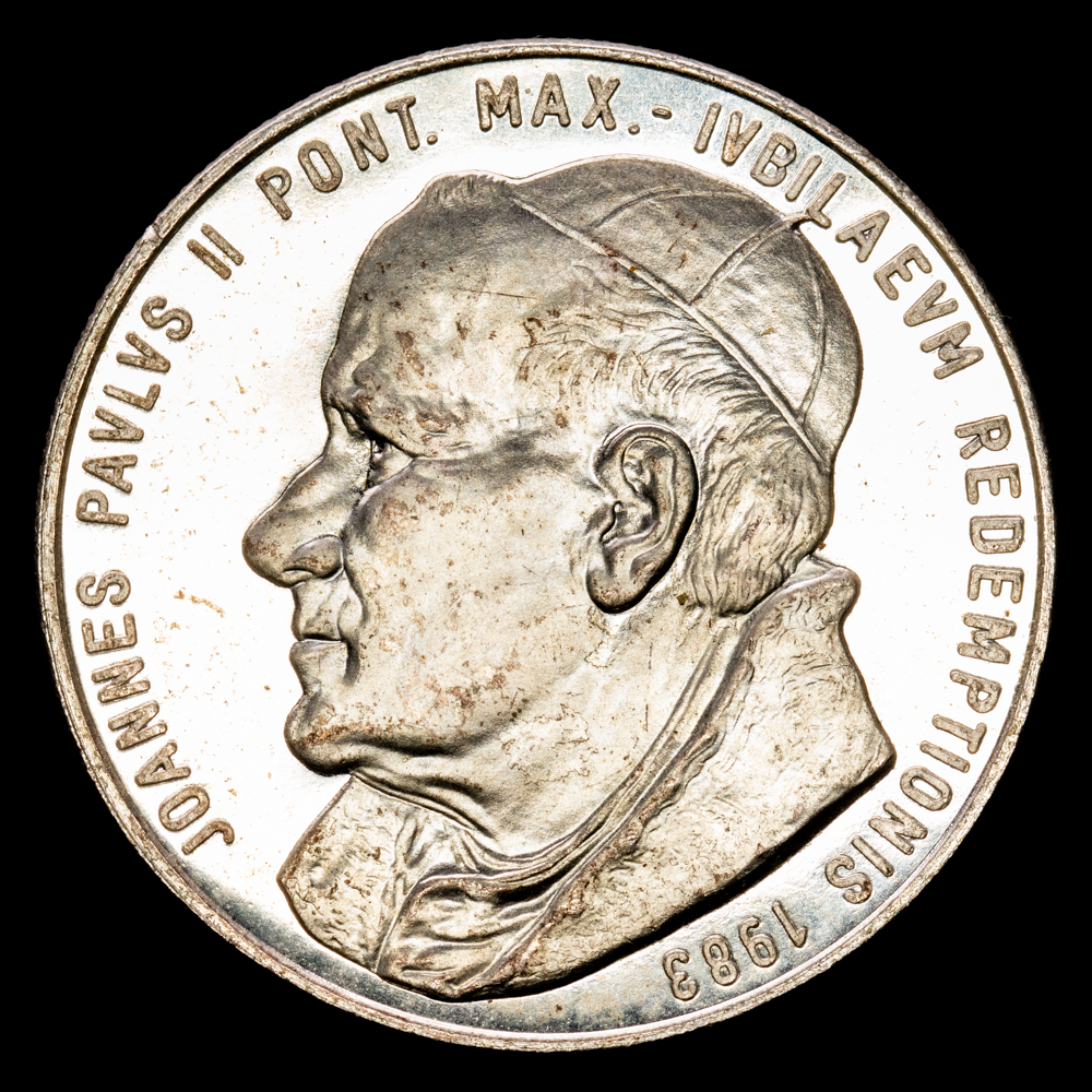 Juan Pablo II – Vaticano. Medalla. (13.73 g.). 1983. 34 mm Mater dei Czestochowa