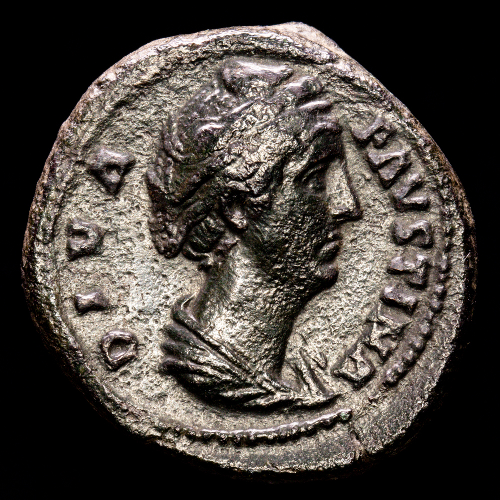 Faustina Senior. As. (12.89 g.). Roma. (138-140/1). RICIII-1155. VF.