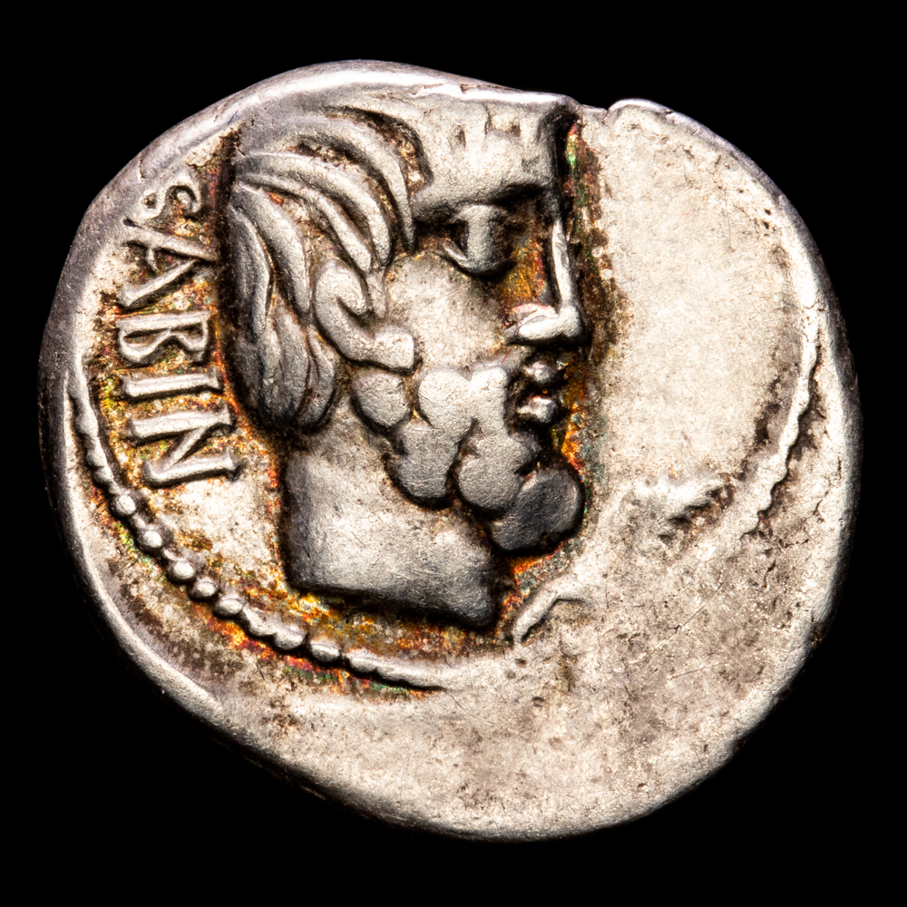 Gens Tituria. Denario. ( g.). Roma. 88 a.C.(3,94 g) . Cl1310. MBC.