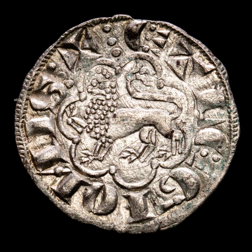 Alfonso X. Noven. (0,79 g.). Toledo. (1252-1284). BAUT-401. EBC. Restos de brillo original. Atractiva. T