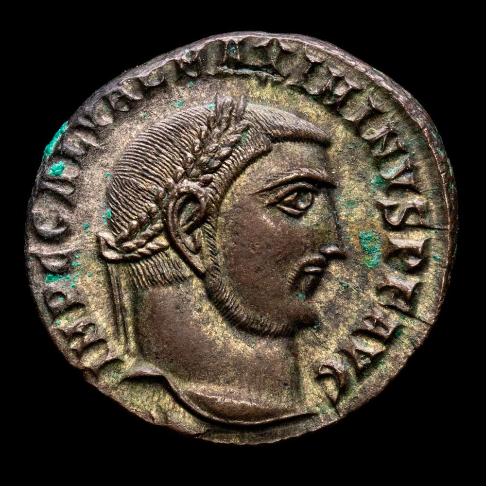 Constantino I. Follis. (5,35 g.). Antioch. 312 d.C.. RIC-167b. R/SOLI INVICTO / ANT