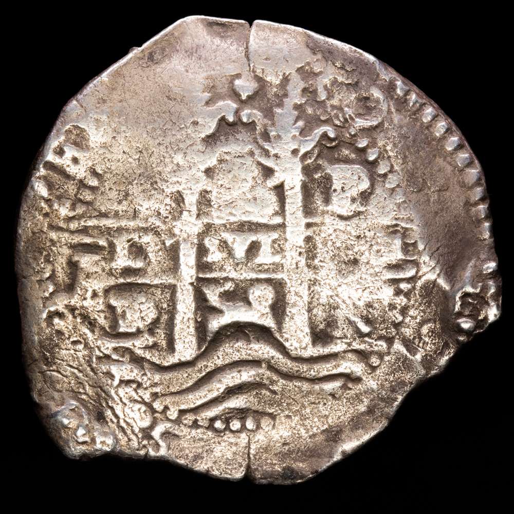 Felipe IV. 8 Reales. (26,3g.). Potosí. 1658. Ensayador P·E·.
