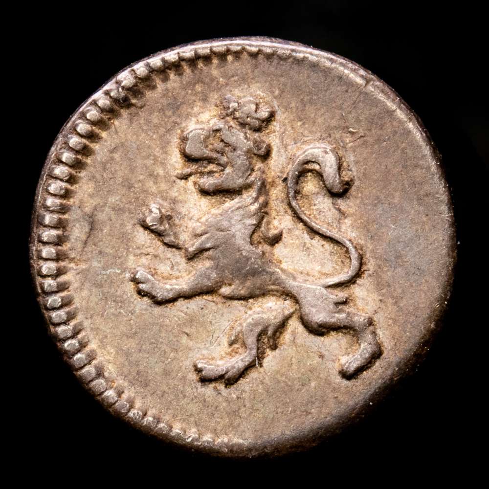 Fernando VII. 1/4 Real. (0,83 g.). Guatemala. 1820. Aureo y Calicó-257. EBC-. Escasa.