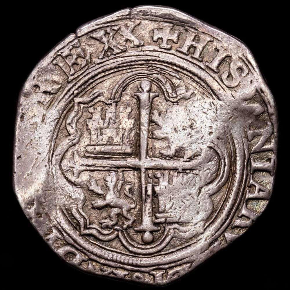 Felipe II. 4 Reales. (13,79 g.). México. (1556-1598). Ensayador O. AC-503. XF. Bella pátina