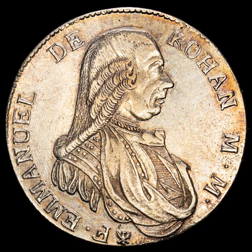 Malta – Emmanuel D Rohan. 30 Tari. (28,11g.). Malta. 1790. KM-335.1. XF.