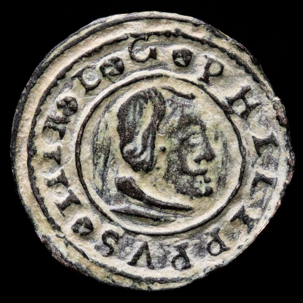 Felipe IV. 4 Maravedís. (1,13g.). Cuenca. 1663. AC-212. . EBC. Escaso