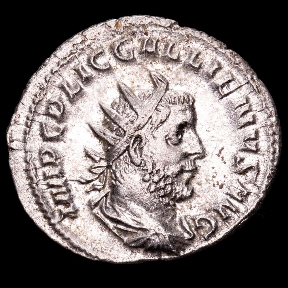 Galieno. Antoniniano. (3,55 g.). Roma. 253-254 d.C.. RIC-181. MBC+. R: VIRTVS AVG
