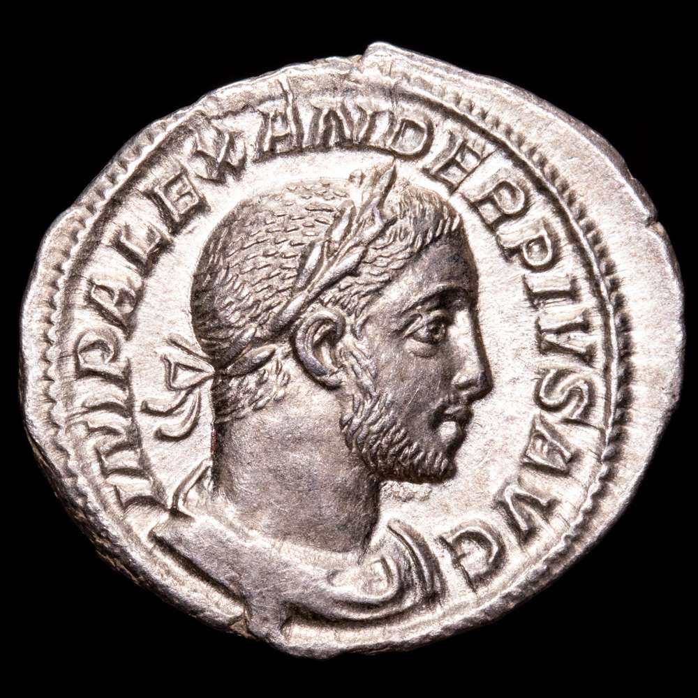 Alejandro Severo. Denario. (2,43 g.). Roma. 222-235 d.C.. RIC-234. FDC. TOP. Brillo original