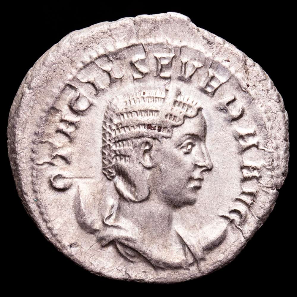 Otacilia Severa. Antonininano. (4,04 g.). Roma. 244-249 d.C.. RIC-116B. MBC+. Escasa.