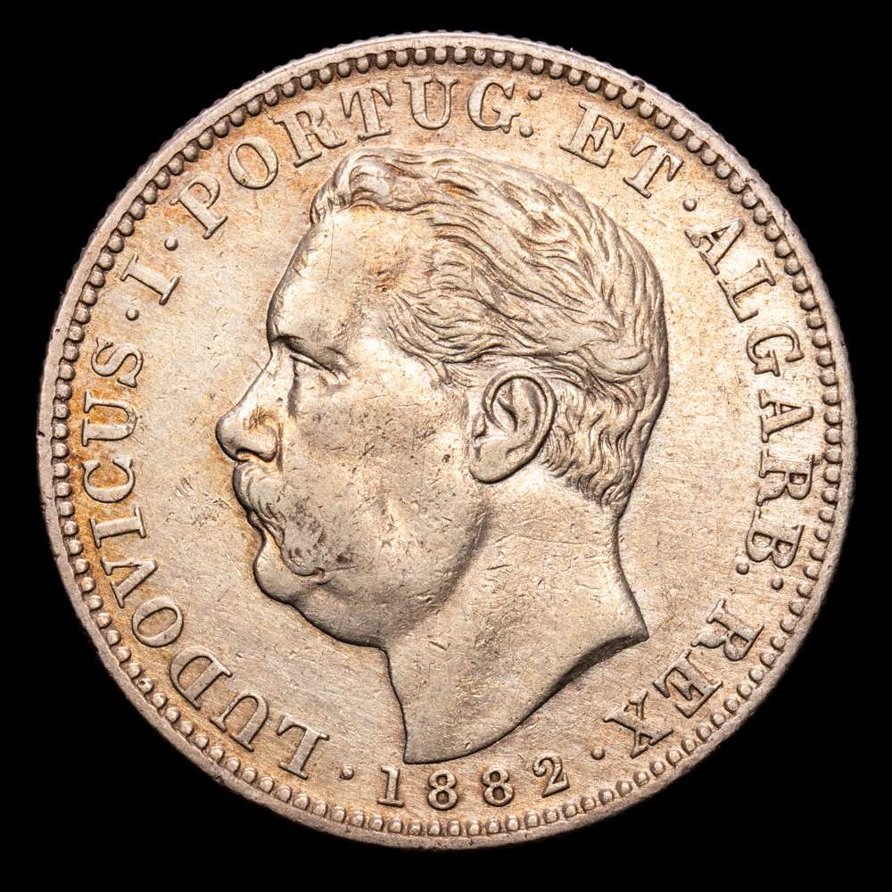 Portugal – Luis I. 1 Rupia. (11,58 g.). India Portuguesa. 1882. KM-312. MBC+/EBC-.