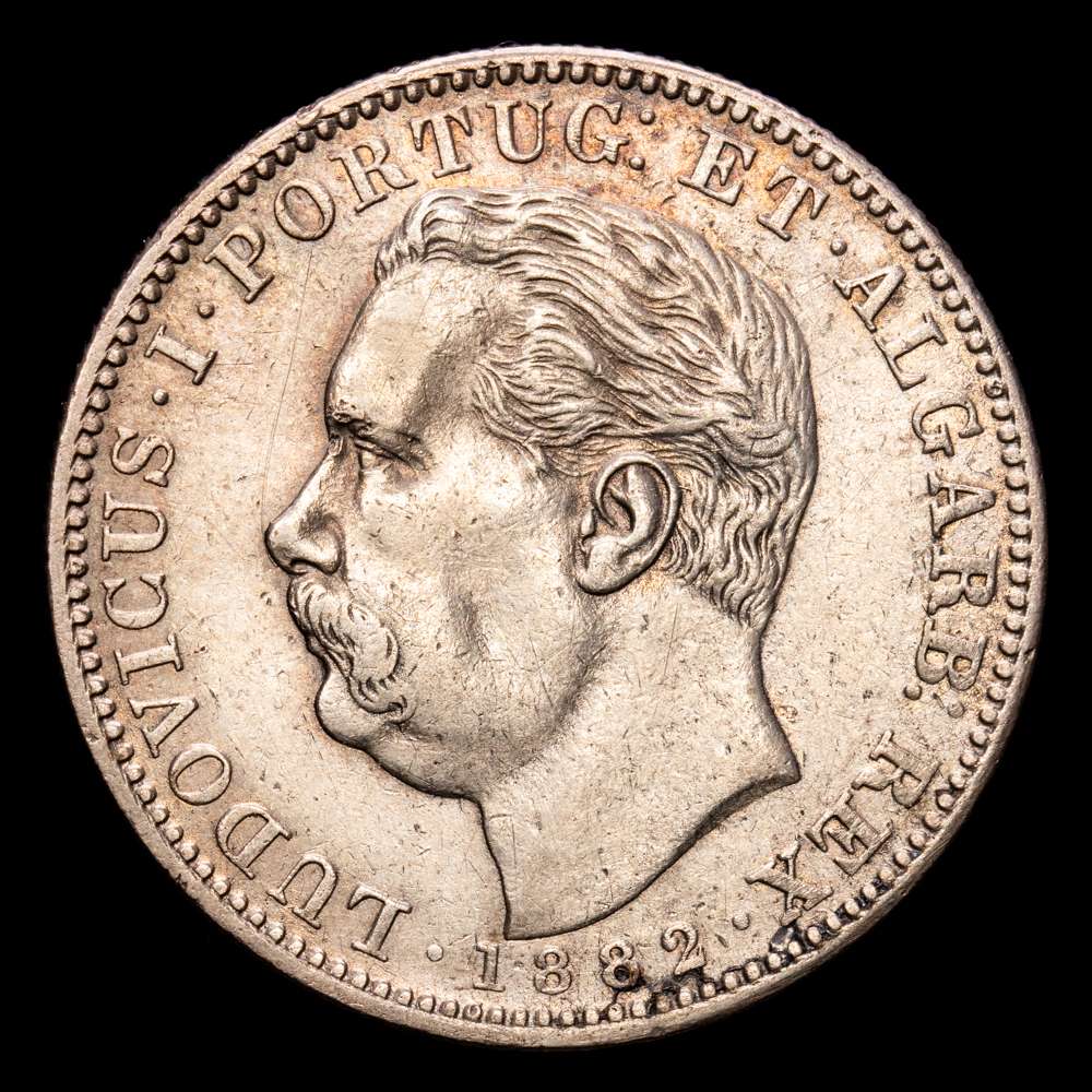 India Portuguesa – Luis I. 1 Rupia. (11,63 g.). India Portuguesa. 1882. KM-312. MBC+.