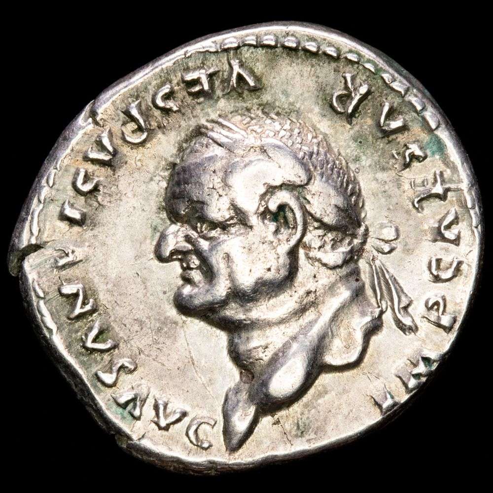 Vespasiano. Denario (3,30 g.). Roma, 69 d.C. RIC-99B. XF-